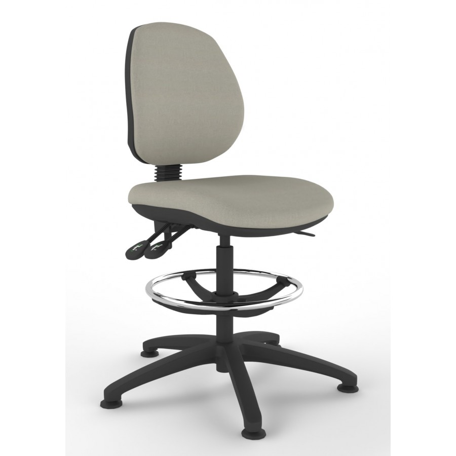 Contract Medium Back Draughtsman Chair